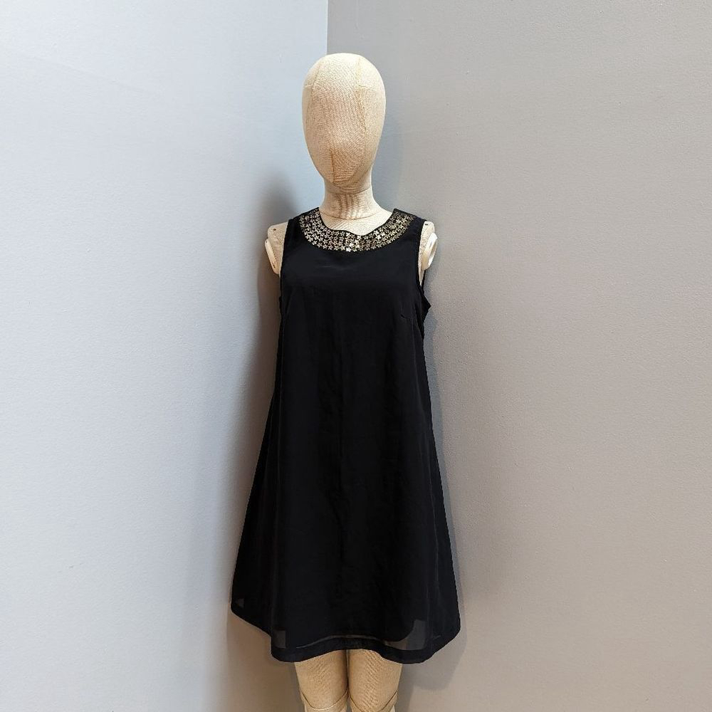 French Connection Black Sleeveless Dress